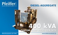 Notstrom-Aggregat 400 kVA - Zum Vergrößern klicken